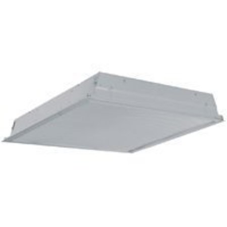 METALUX Metalux 22GRLD2435R1 Recessed Troffer, LED Lamp, 20 W, 10 V, 2400 Lumens 22GRLD2435R1